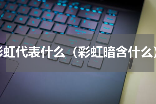 彩虹代表什么（彩虹暗含什么）