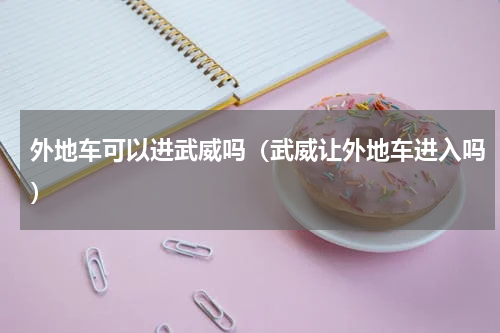 外地车可以进武威吗（武威让外地车进入吗）