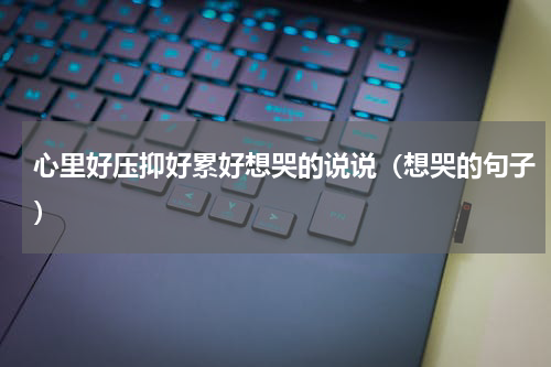 心里好压抑好累好想哭的说说（想哭的句子）