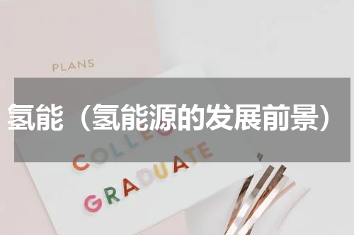氢能（氢能源的发展前景）