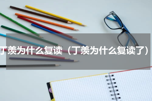 丁羡为什么复读（丁羡为什么复读了）
