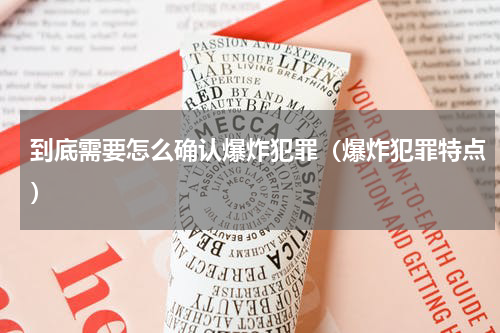 到底需要怎么确认爆炸犯罪（爆炸犯罪特点）