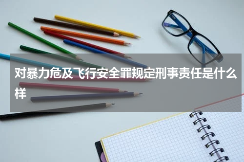 对暴力危及飞行安全罪规定刑事责任是什么样