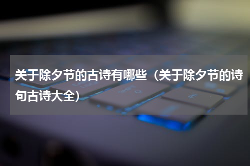 关于除夕节的古诗有哪些（关于除夕节的诗句古诗大全）