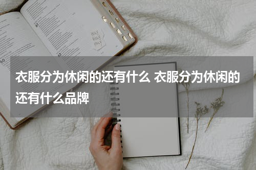 衣服分为休闲的还有什么 衣服分为休闲的还有什么品牌