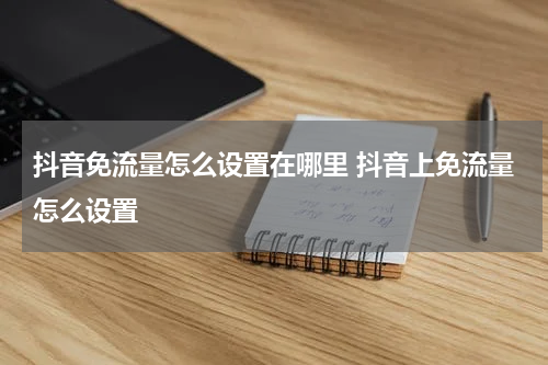 抖音免流量怎么设置在哪里 抖音上免流量怎么设置