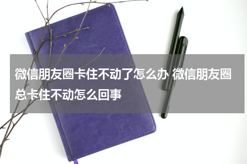 微信朋友圈卡住不动了怎么办 微信朋友圈总卡住不动怎么回事