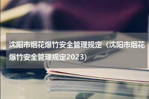 沈阳市烟花爆竹安全管理规定（沈阳市烟花爆竹安全管理规定2023）