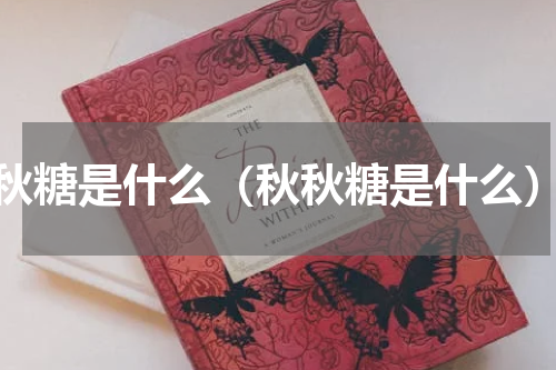 秋糖是什么（秋秋糖是什么）