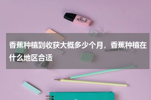 香蕉种植到收获大概多少个月，香蕉种植在什么地区合适