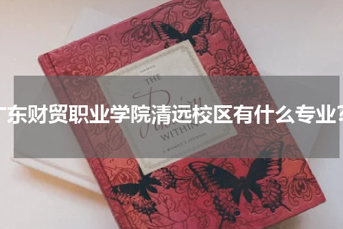 广东财贸职业学院清远校区有什么专业？