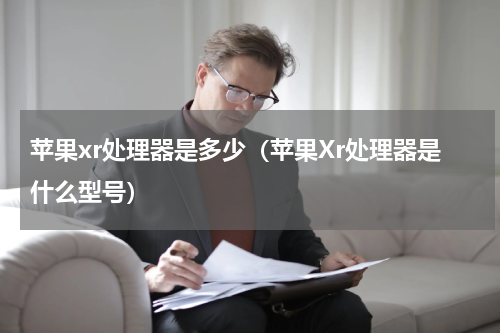 苹果xr处理器是多少（苹果Xr处理器是什么型号）