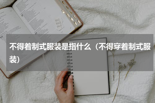 不得着制式服装是指什么（不得穿着制式服装）