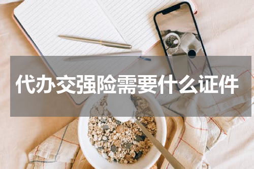 代办交强险需要什么证件