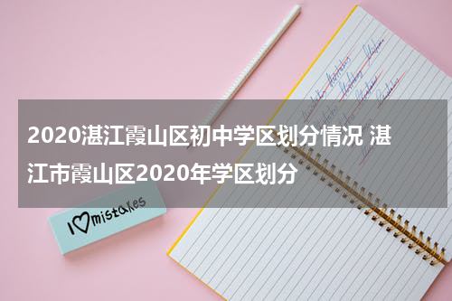 2020湛江霞山区初中学区划分情况 湛江市霞山区2020年学区划分