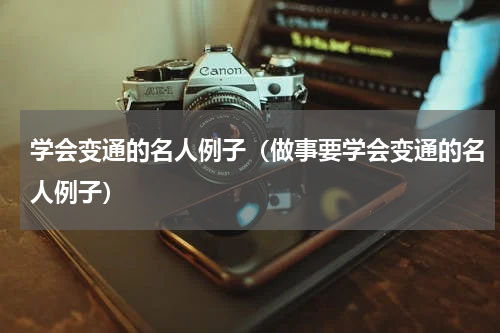 学会变通的名人例子（做事要学会变通的名人例子）