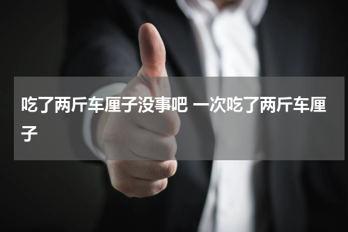 吃了两斤车厘子没事吧 一次吃了两斤车厘子