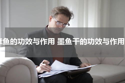 章鱼的功效与作用 墨鱼干的功效与作用