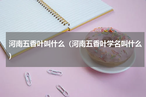 河南五香叶叫什么（河南五香叶学名叫什么）