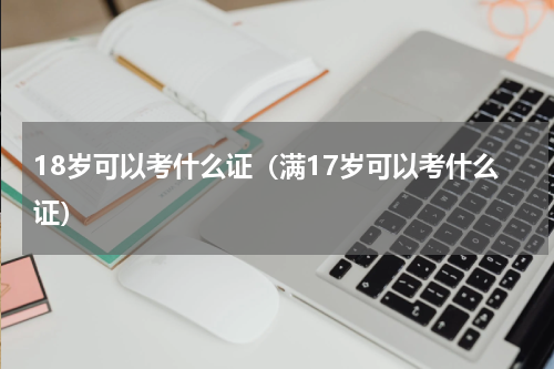 18岁可以考什么证（满17岁可以考什么证）