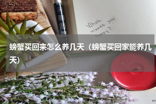 螃蟹买回来怎么养几天（螃蟹买回家能养几天）