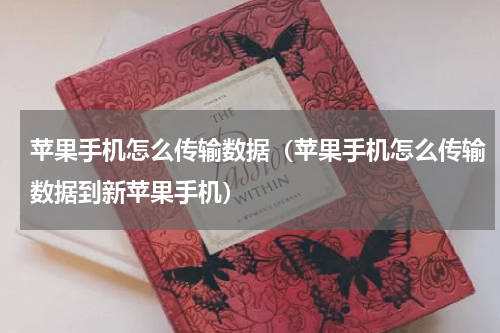 苹果手机怎么传输数据（苹果手机怎么传输数据到新苹果手机）
