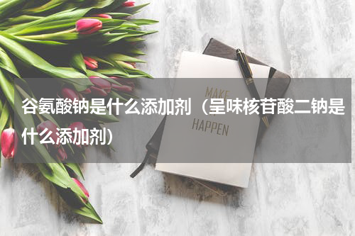 谷氨酸钠是什么添加剂（呈味核苷酸二钠是什么添加剂）