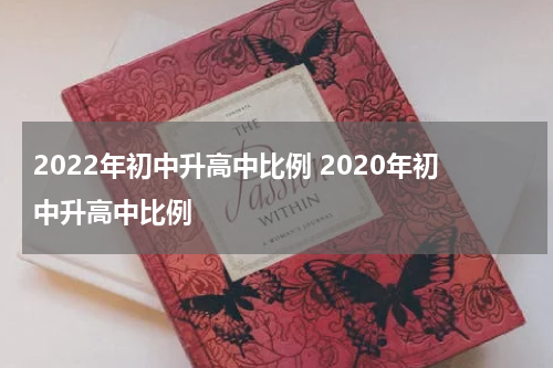 2022年初中升高中比例 2020年初中升高中比例