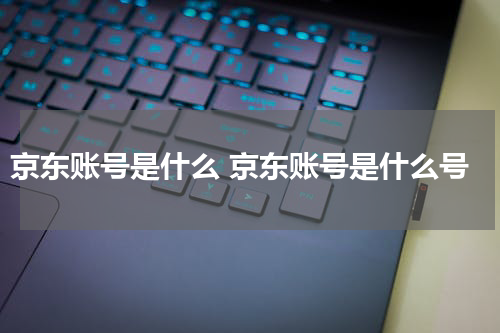 京东账号是什么 京东账号是什么号