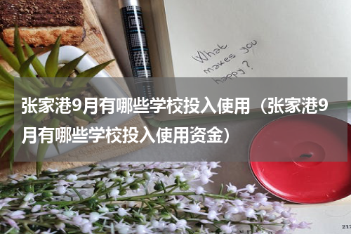 张家港9月有哪些学校投入使用（张家港9月有哪些学校投入使用资金）