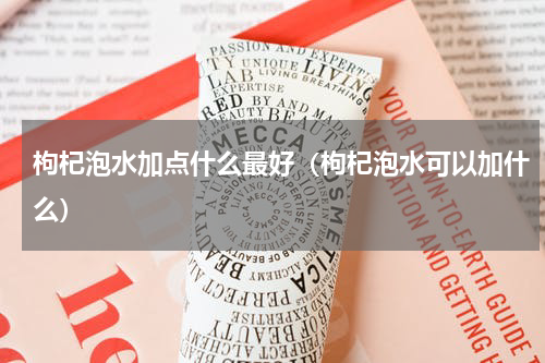 枸杞泡水加点什么最好（枸杞泡水可以加什么）