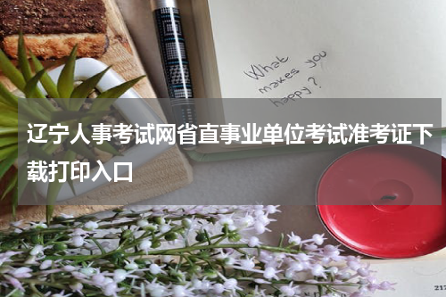 辽宁人事考试网省直事业单位考试准考证下载打印入口