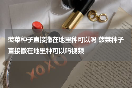 菠菜种子直接撒在地里种可以吗 菠菜种子直接撒在地里种可以吗视频