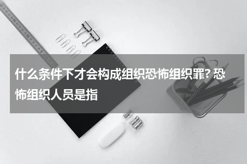 什么条件下才会构成组织恐怖组织罪? 恐怖组织人员是指