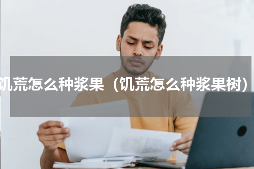 饥荒怎么种浆果（饥荒怎么种浆果树）