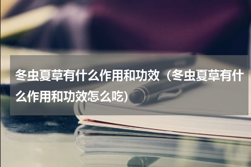 冬虫夏草有什么作用和功效（冬虫夏草有什么作用和功效怎么吃）