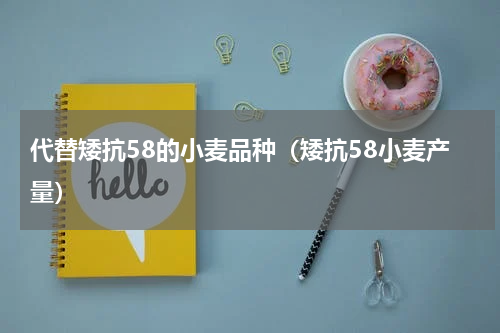 代替矮抗58的小麦品种（矮抗58小麦产量）