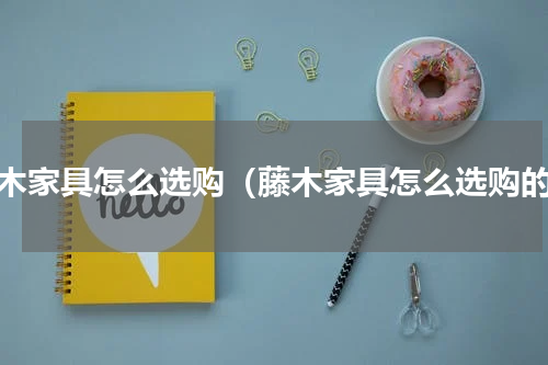 藤木家具怎么选购（藤木家具怎么选购的）