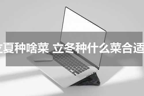 立夏种啥菜 立冬种什么菜合适
