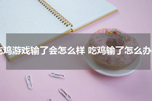 吃鸡游戏输了会怎么样 吃鸡输了怎么办
