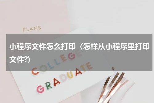 小程序文件怎么打印（怎样从小程序里打印文件?）