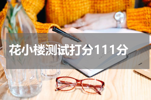花小楼测试打分111分