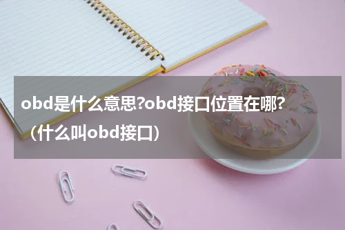 obd是什么意思?obd接口位置在哪?（什么叫obd接口）