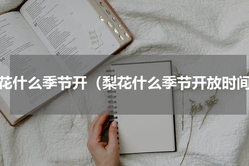 梨花什么季节开（梨花什么季节开放时间）