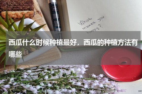 西瓜什么时候种植最好，西瓜的种植方法有哪些