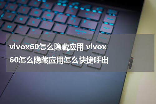 vivox60怎么隐藏应用 vivox60怎么隐藏应用怎么快捷呼出
