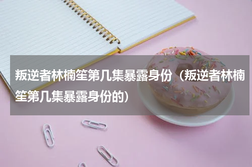 叛逆者林楠笙第几集暴露身份（叛逆者林楠笙第几集暴露身份的）