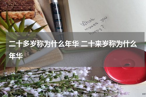 二十多岁称为什么年华 二十来岁称为什么年华