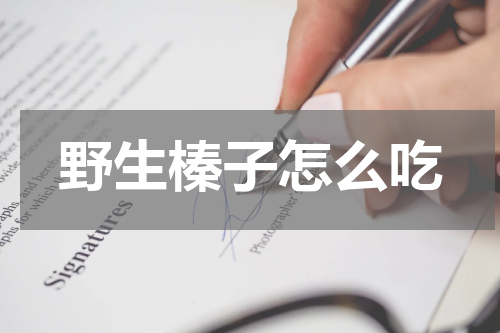 野生榛子怎么吃