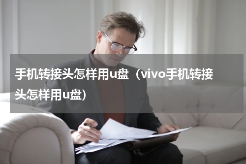 手机转接头怎样用u盘（vivo手机转接头怎样用u盘）